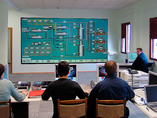 Пункт мониторинга состояния технологического оборудования и исполнительных механизмов водоканала